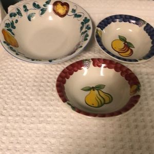 Large Serving Bowl matching soup/salad bowls